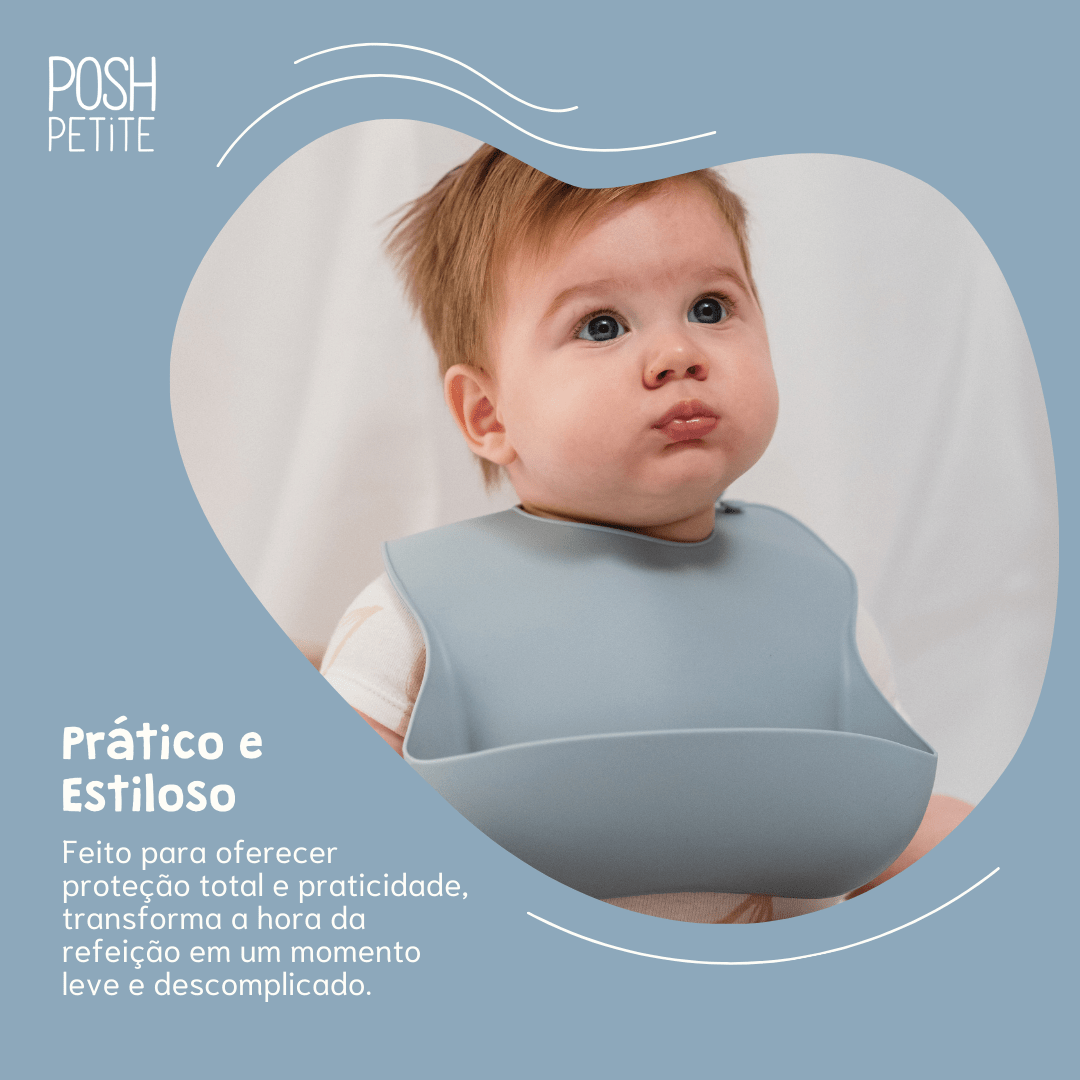 Babador de Silicone - Posh Petite