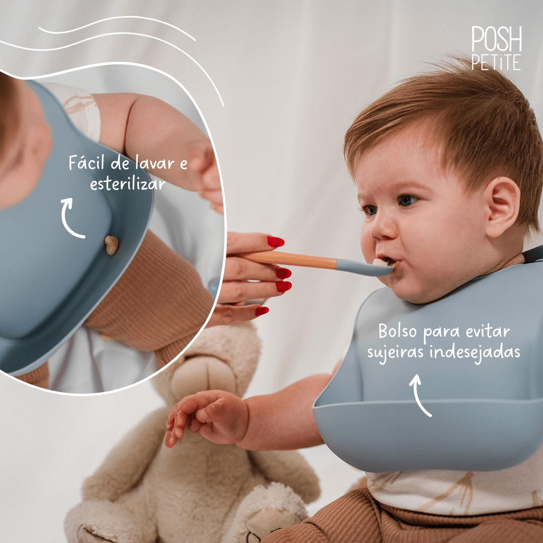 Babador de Silicone - Posh Petite