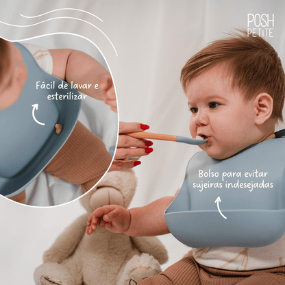 Babador de Silicone - Posh Petite