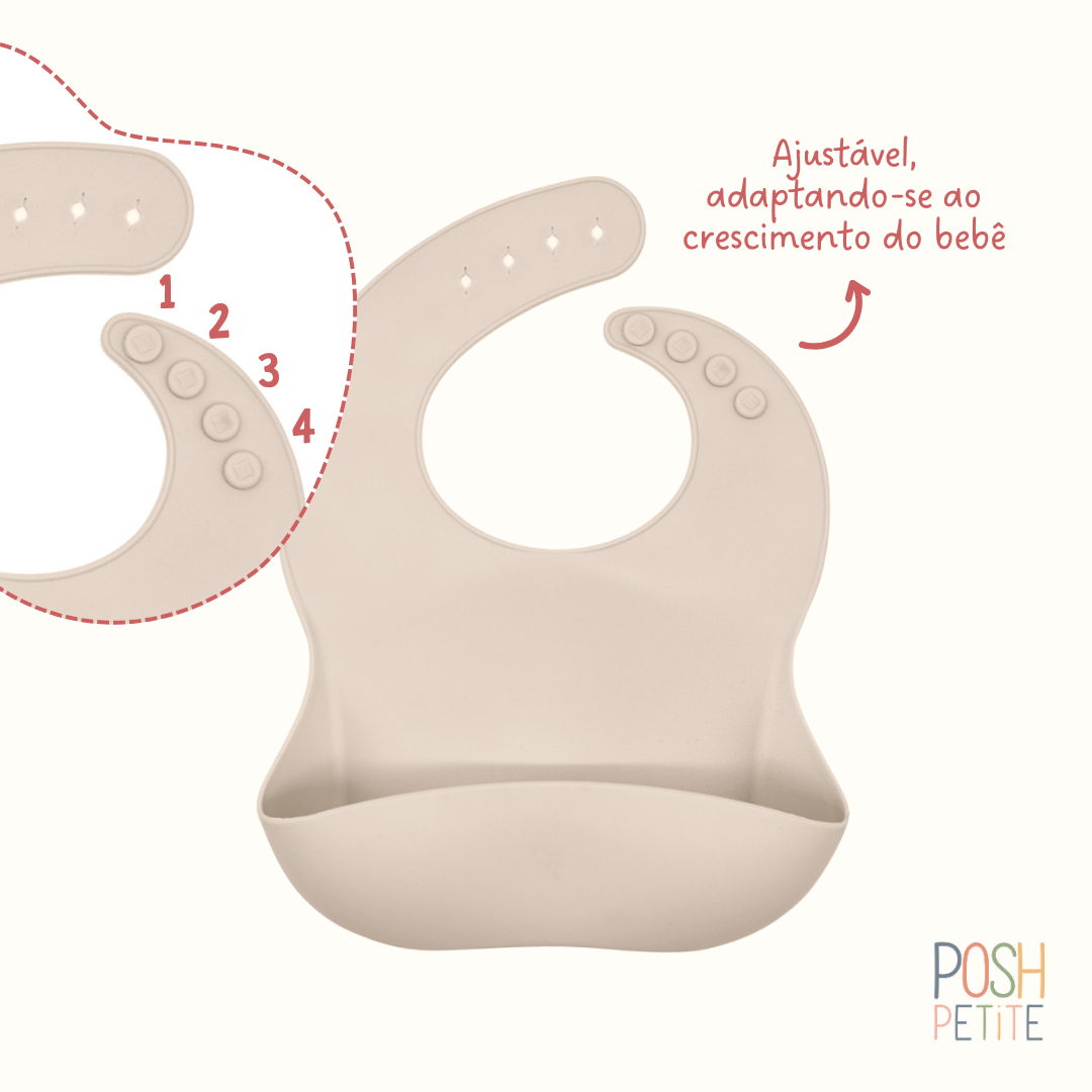 Babador de Silicone - Posh Petite